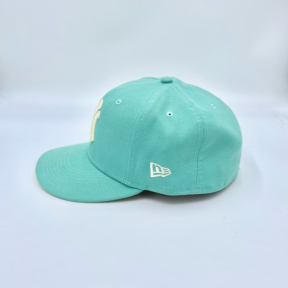 New Era New York Yankees 1977 All Star Patch Mint Green Hat Size 7 5/8 Yellow UV - Picture 8 of 16